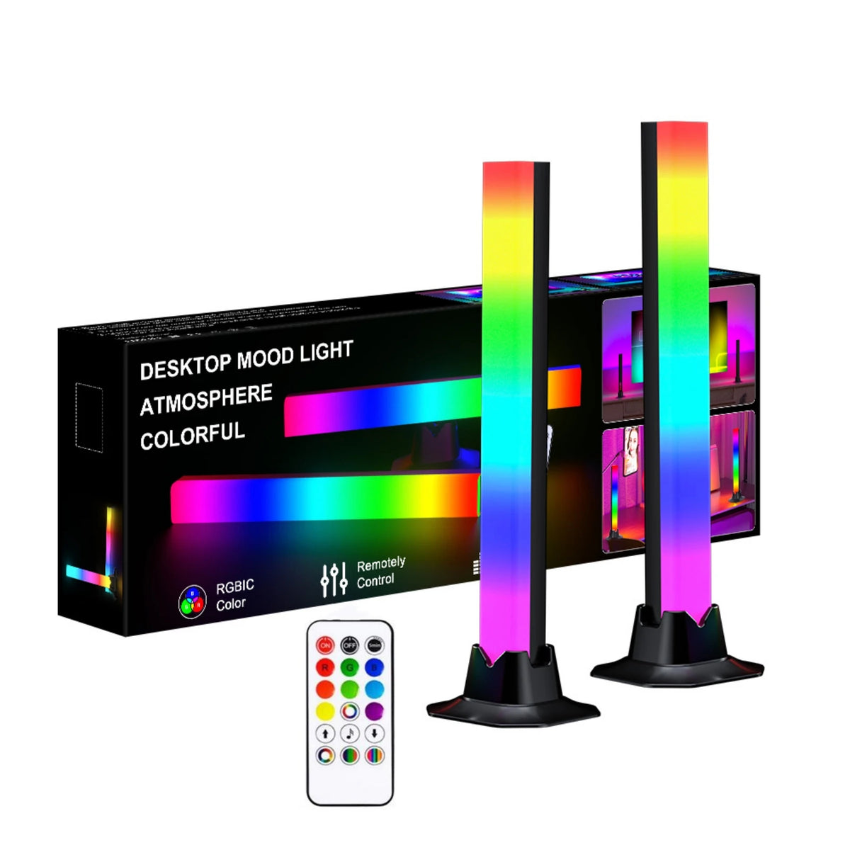 SpectralDesk RGBIC Smart Dual LED Light Bars