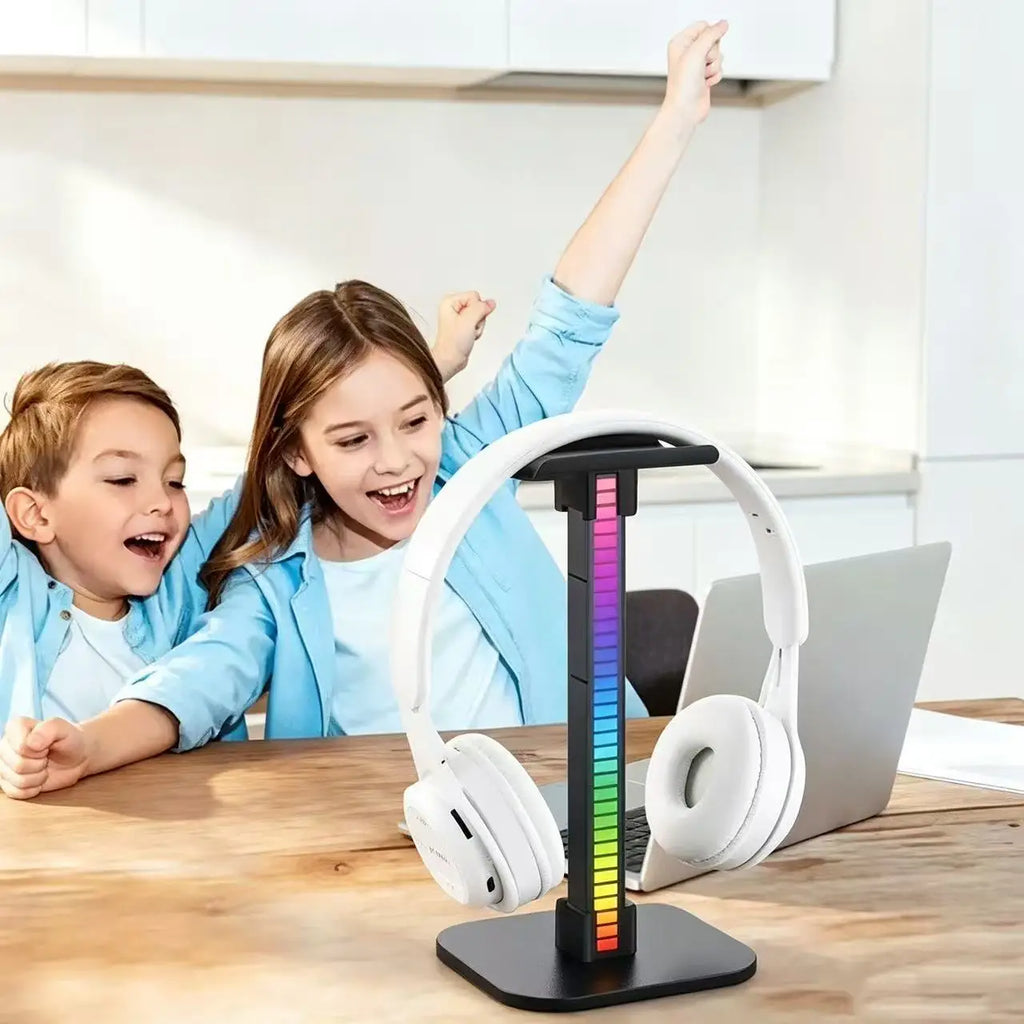 SpectralDesk Rhythm-Sync RGB Headphone Stand