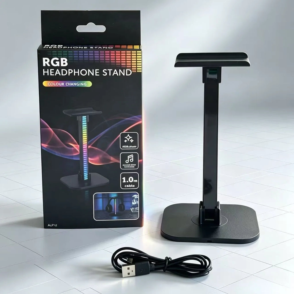 SpectralDesk Rhythm-Sync RGB Headphone Stand