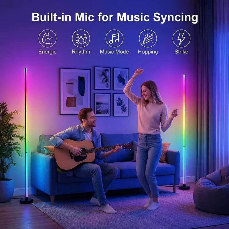 SpectralDesk Ultra-Sync RGBIC Smart Floor Lamp