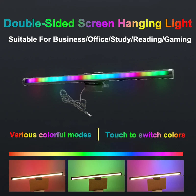 SpectralDesk Anti-Glare RGB Monitor Light Bar